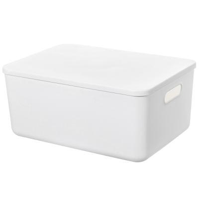 China 2022 New Hot Selling Viable Customization Stackable Stackable Plastic Storage Box With Lid&Handle for sale