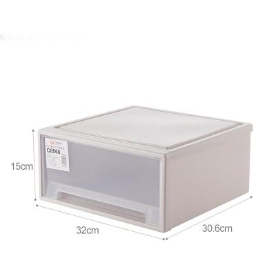 China Wholesale Viable High Quality Rectangular Kitchen Plastic Clothes Storage Box for sale