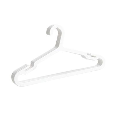 China Behind Doors/On the Walls Custom Durable Slim Plastic Wholesale Adult Clothes Store Shirt Hanger for Slim Space Saving for sale