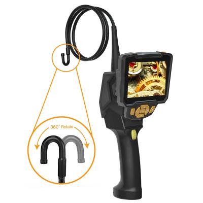 China Waterproof / Inskam805-P 1MP 0.8M 4' LCD 3inch Screen 360 Degree Articulating Borescope Hard Cable 8.5mm 1MP 0.8M for sale