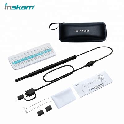 China Waterproof/Wholesale Waterproof Inskam I98 5.5mm 0.3MP 3 in 1 USB Ear Endoscope Camera Otoscope Camera Visual Ear Spoon FO Cleaning Ear for sale