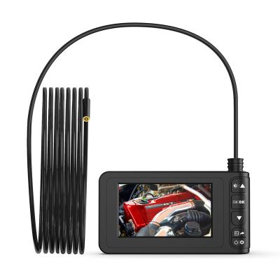 China Waterproof / inskam129 8mm double lens endoscope camera cable car 3meter waterproof semi-rigid borescope inspection for sale