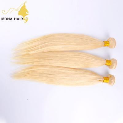 China High Grade 613 Color Straight Philippine Human Hair Extension Blonde Virgin Hair for sale