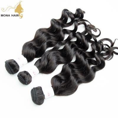 China Loose Wave Natural Color Hair Bundles Loose Wave 100% Vietnam Hair Soft Wave for sale