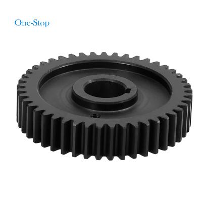 China Custom nylon industrial/auto pom motor gear self-lubrication 10mm plastic gear manufacturing for sale