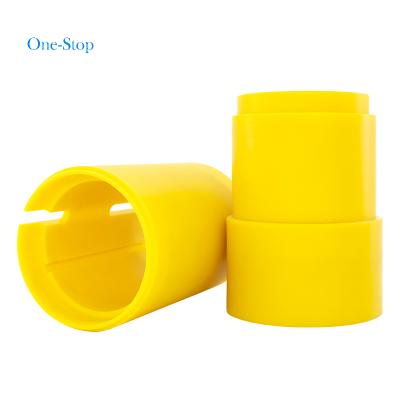 China uhmwpe pa66 hdpe pom friction stocking nylon sleeve ptfe bearing bush maker custom cnc machining bushing for sale