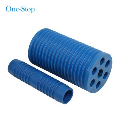 China Industrial equipment non-standard main shoulder screw in bottle extrusion wear-resistant plastic screw UPE anti-aging mixing conveyor screw for sale