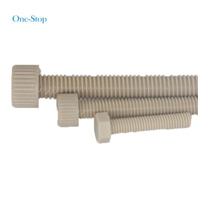 China Pan precision manufacturing interference screws cannulated custom plastic peek peek set screw for sale