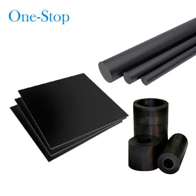 China Black PBI Polybenzimidazole Material High Temperature And Semiconductor Corrosion Resistant Anti Static Board for sale