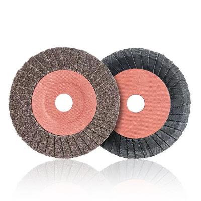 China Object Flaps Factory Wholesale Price Polishing 100*16 Diamond Flap Disc With Fiberglass Backing High Performance Flap Disc for sale