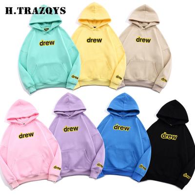 China Wholesale Anti-Wrinkle Custom Colors All Cotton 80 20 Polyester Men Printed Hoodie In Bulk for sale