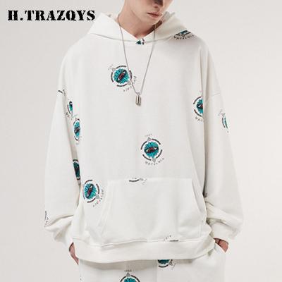 China Wholesale Oversized French Terry Hoodie Custom Screen Printed Anti-Wrinkle Hoodie For Men for sale