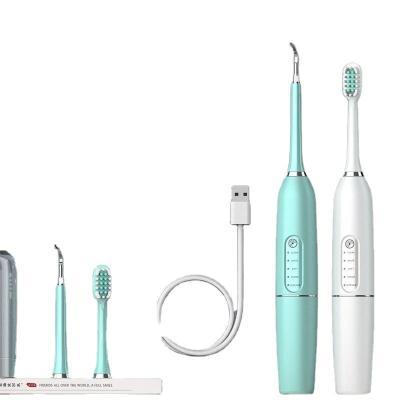 China Home Use+travel Oral Irrigator USB Rechargeable 5 Mode Stain Tartar Tool Teeth Whitening With Dentist Mirror Toothbrush for sale