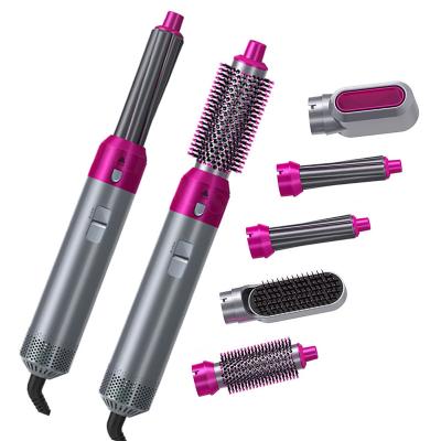 China Lonic Hot Sale 5 in 1 Hair Styler Hair Dryer Hot Airbrush Professional Hair Straightener Curler Styling Tools for sale