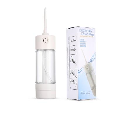 China Hot Sale Wholesale Manual Personal Care Factory Amazon Dental Cheap Spout Water Flosser 1 for sale