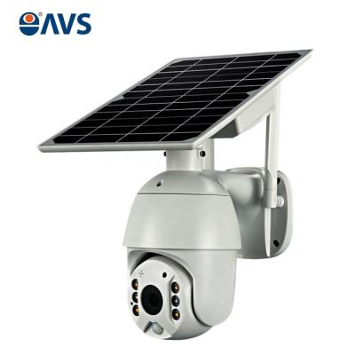 China Popular NIGHT VISION 30M IR Solar Panel Power 1080P 2MP PTZ IP Camera Solor PTZ Security Camera for sale