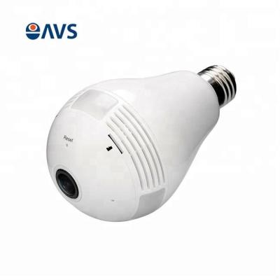 China Best Selling Home Surveillance Vandal Proof 360 Degree Panoramic Fisheye Bulb Wifi 1080P IP Camara for sale