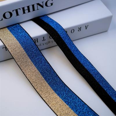 China Elastic Band Gold Wire Elastic Band Elastic Band High Quality Strap Elastic Band For Fitness for sale