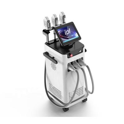 China Professional Pigment Removal OEM Acne Treatment Ice IPL Laser Hair Removal Machine For Skin Rejuvenation for sale