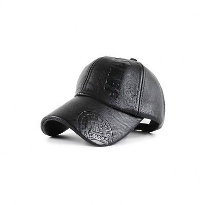 China Latest Waterproof Leather Baseball Cap Hat Cap Hat Cap for sale