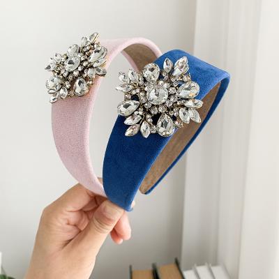 China Pretty Temperament Cloth Headband Fashional Lady High Grade Alloy Hair Accessories for sale