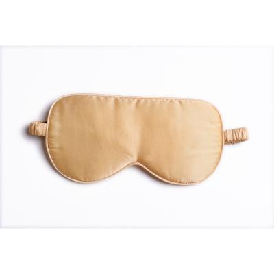 China Anti-puffiness Travel Luxury High Quality Comfortable 100% Pure Silk Sleep Eye Mask for sale