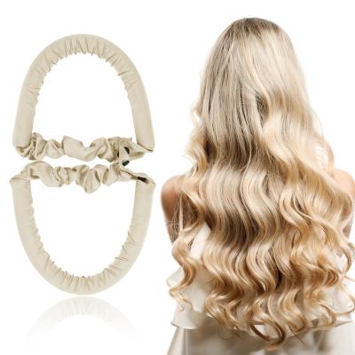 China Popular Curler Hair Silk No Heat Curls Ribbon Heatless Sleep Headband Loop Curling Rollers For Hair Curler for sale