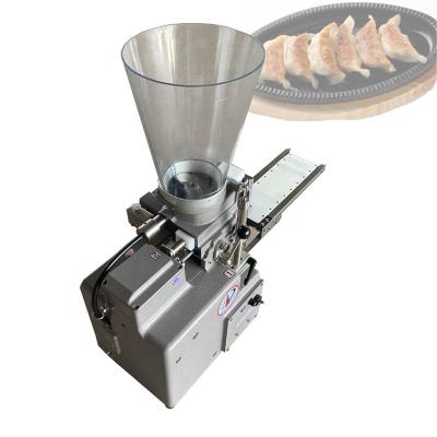 China Japanese Style Hotels Semi Automatic Dumpling Making Gyoza Wrapping Machine for sale