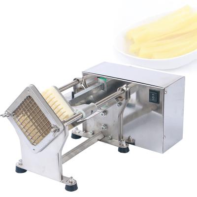 China Hotels Stainless Steel French Fries Cutting Machine Electric French Fries Cutter Automatic Vegetable for sale