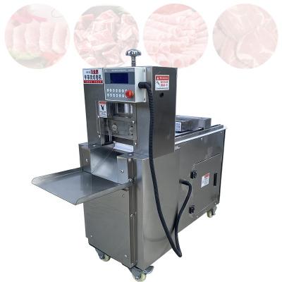 China Frozen Cube Slicer Meat Slicer Cube Meat Cutter Stainless Steel CNC Steak Block Cutter Adjustable Meat Dicing Thickness for sale