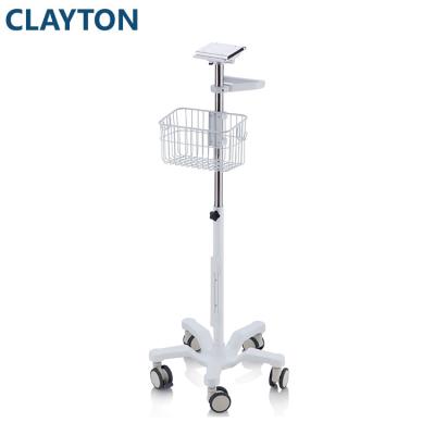 China Conveniently Height Adjustable Hospital Medical Equipment Patient Medical Monitor Stand for sale