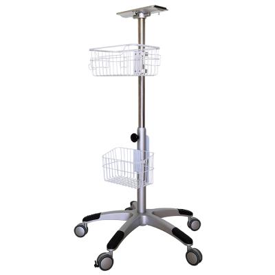 China Modern New Arrival Trolley Medical Trolley With Wheels Trolley Medical Trolley With One Drawer Metal Medical Trolley for sale