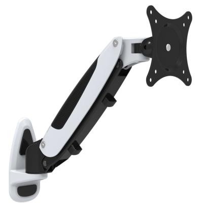 China Security Screws Universal Monitor Mount Wall Mount Computer Shock Absorber Monitor Arm for sale