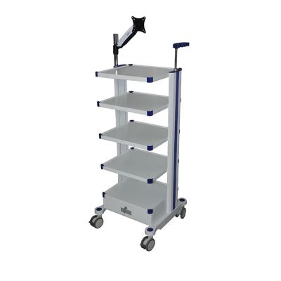 China With Spring Arm Monitor Stand Trolley Endoscopic Endoscopic Tower Endoscopic Equipment for sale