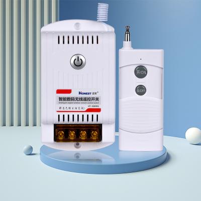 China 2022 New Household Products Wireless Switch 1000m RF Remote Control Switch Relay For Farmland Irrigation for sale