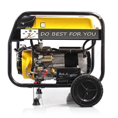 China Small Generator Supply Electric Power JC 2.5kw 2500w Mini Gasoline Engine Generators Electricity Engine Silent Portable Gasoline Generators for sale