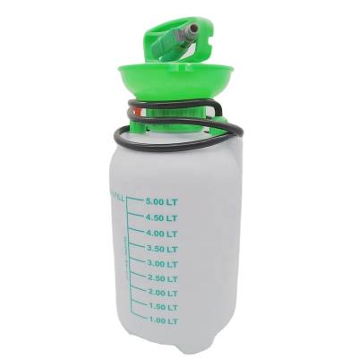 China Agriclture and Garden Sprayer Portable Plastic Water Bottle pp 5L Atmospheric Pressure Hand Pump Mist Sprayer for sale