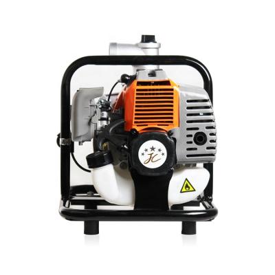 China Automotive industry Taizhou JC WP15 1.5inch mini hand start gasoline water pump for sale with high quality for sale