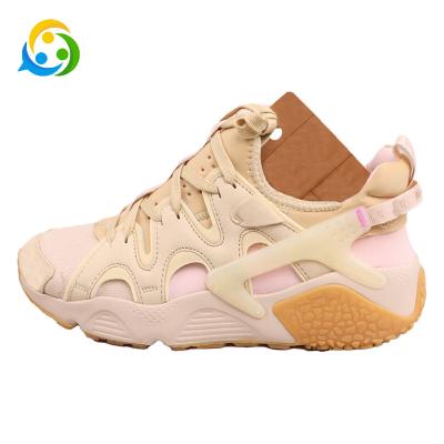 China 2023 Fashion PU Top Platform Sport Shoes Women Non Slip Breathable Sports Shoes Women Increase Sneakers for sale