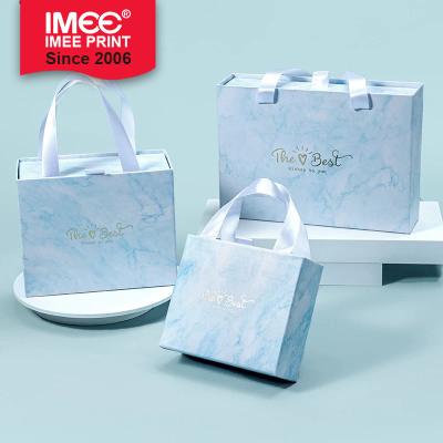 China IMEE Recyclable In Stock Customized Packaging Birthday Luxury Gift Box Paper Box for sale