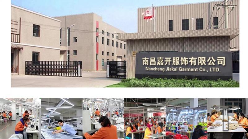 Verified China supplier - Nanchang Jiakai Garment Co., Ltd.