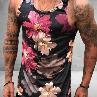 China QUICK DRY design gym tank top for men gym tank top for men summer vocation beach wear for sale