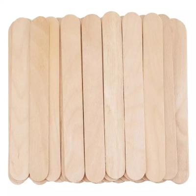 China Non Sterile  Tongue Depressor  6 Inch Senior Size Disposable Wooden  Tongue Depressor for sale