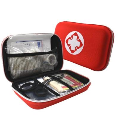 China SJ Custom Medical Supplies Portable Mini EVA Waterproof Emergency Medical Outdoor Survival First Aid Kit for sale