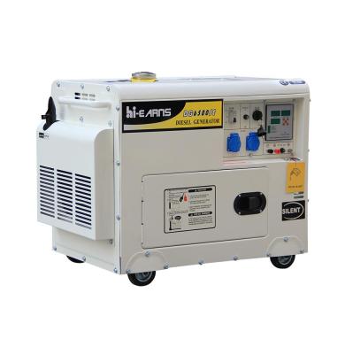 China diesel generator 5 KVA DG6500SE AC Diesel Generator Price List for sale