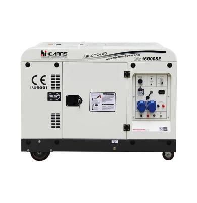 China 10KW Silent Twin Cylinder 2V92 Engine DG16000SE Diesel Generator DG16000SE for sale