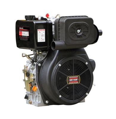 China Air Cooled 1102F 18hp Single Cylinder Air Cooled Diesel Engine For 10kw Diesel Generator for sale