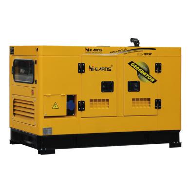 China 10KW 12KVA 60HZ Silent Type Water Cooled Diesel Generator With Digital Panel And ATS GF2-12KVA for sale