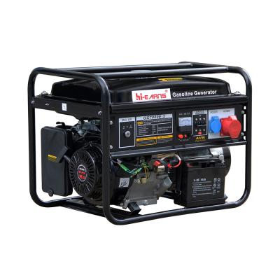 China 5KW 6KW 7KW 380V 400V High Quality Three Phase Air Cooled Gasoline Generator GG7000E3 for sale