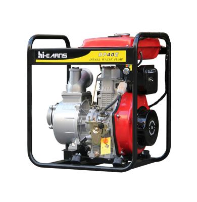 China Other 4 Inch 10hp DP40E Engine Electric Start Diesel Water Pump for sale